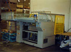 Fustellatrice f.to 80x120 automatica con mettifoglio meccanico